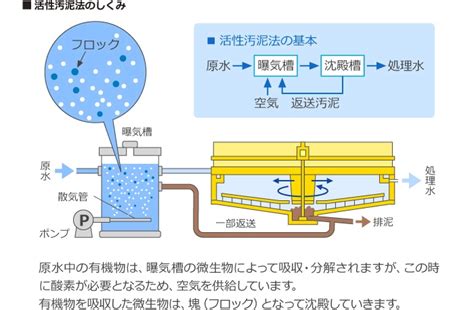 好環境原理|活性汚泥法とは